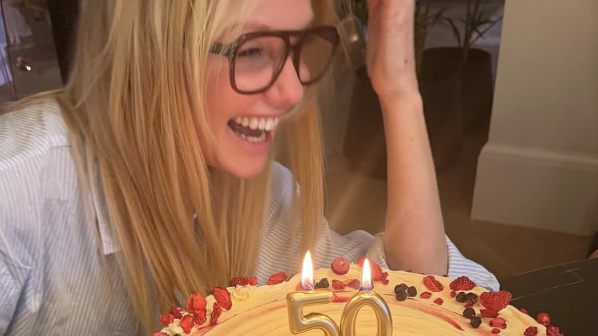Emma Bunton shares a glimpse into her luxurious 50th birthday as she celebrates with the Spice Girls