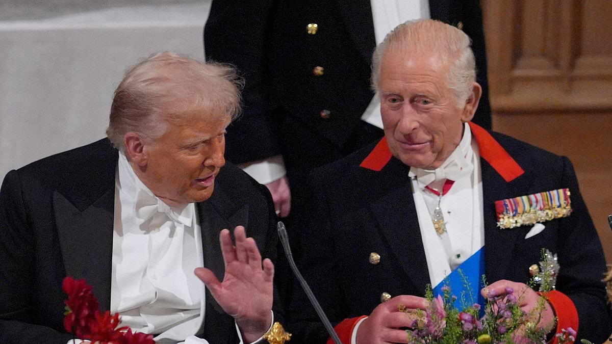 'Weak' Starmer faces fury for sending King Charles on official state visit to woo Donald Trump in the middle of major transatlantic rift caused by president bad-mouthing Britain