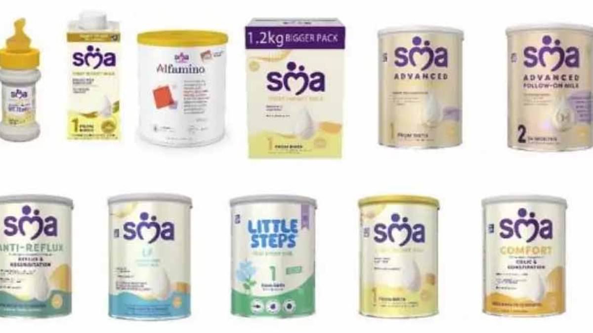 Food safety chiefs issue warning as Danone recalls more Aptamil and Cow and Gate baby milk products due to toxic poisoning