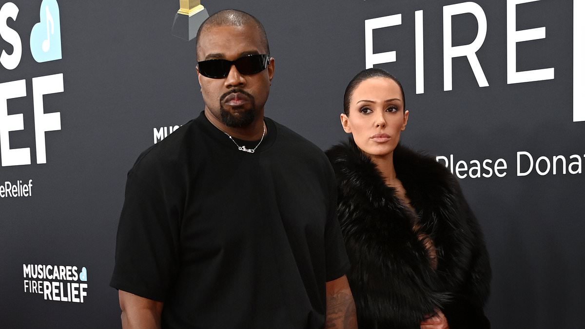 Kanye West's wife Bianca Censori puts on a racy display in tiny string bikini in sultry post
