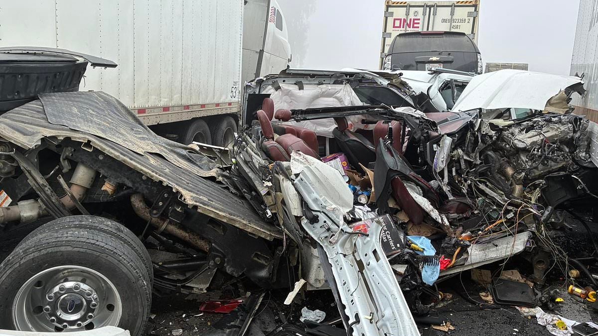Catastrophic pileup involving up to 150 vehicles shuts down famous California highway