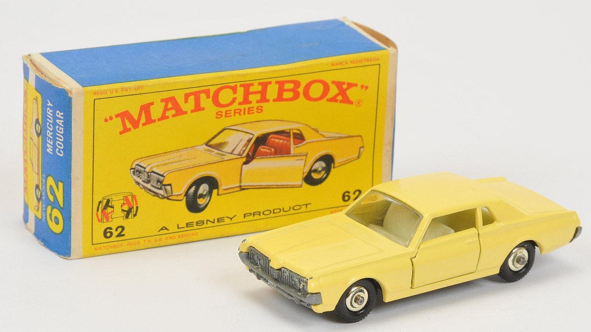 Top gear! Toy car sells for record-breaking £22,000... because of its colour