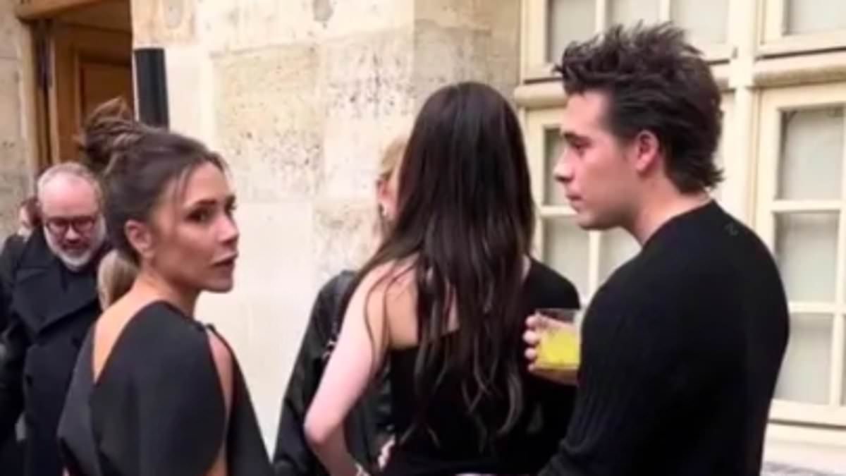 Another awkward moment between Victoria Beckham and Nicola Peltz goes viral as fans claim Brooklyn's mum 'is not the problem'