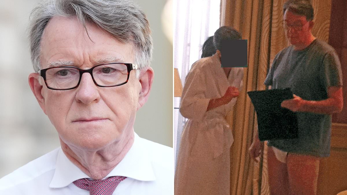 RICHARD LITTLEJOHN: You never know, by this time next year, multi-millionaire Mandelson's white Y-fronts may be concealed by an orange jumpsuit in a Supermax prison. And it couldn't happen to a nicer man…