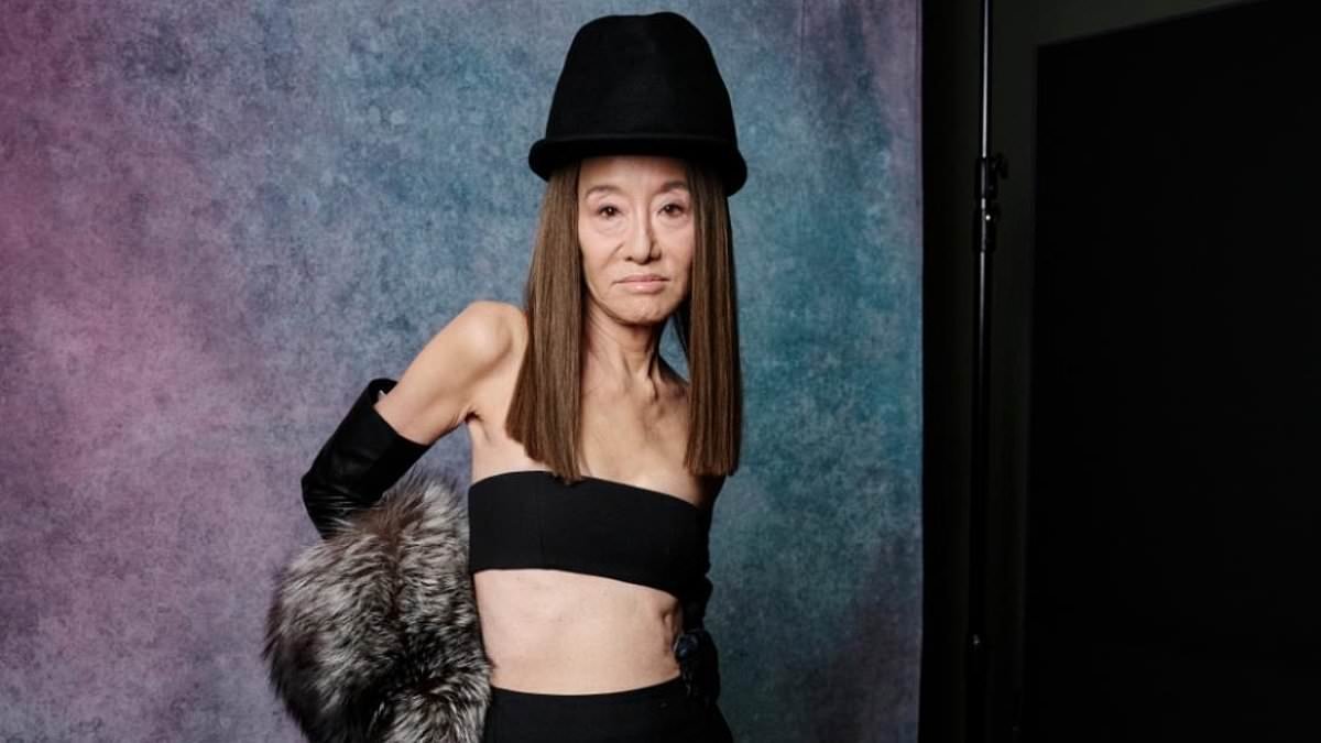 The secret to Vera Wang's youthful looks as the fashion designer, 76, who's 'ageing in reverse' shows off her toned abs at the BAFTAs