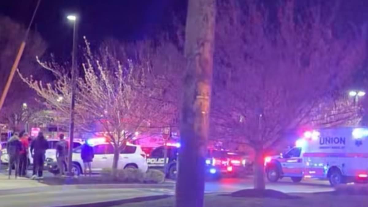 One dead and multiple people injured after 'masked gunmen' open fire at a Chick-fil-A