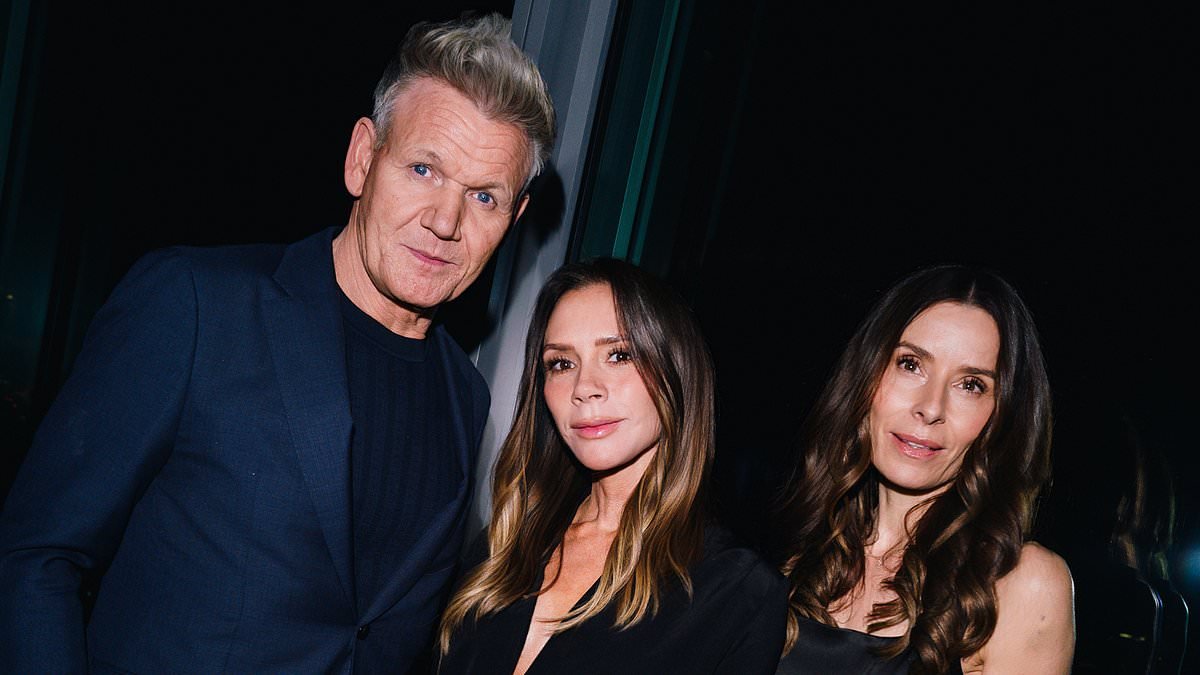 Are the Beckhams and Ramsays at war? As Victoria is pictured looking stony-faced at Gordon's Netflix launch, insiders tell KATIE HIND that the chef's comments about Brooklyn feud have ruffled feathers