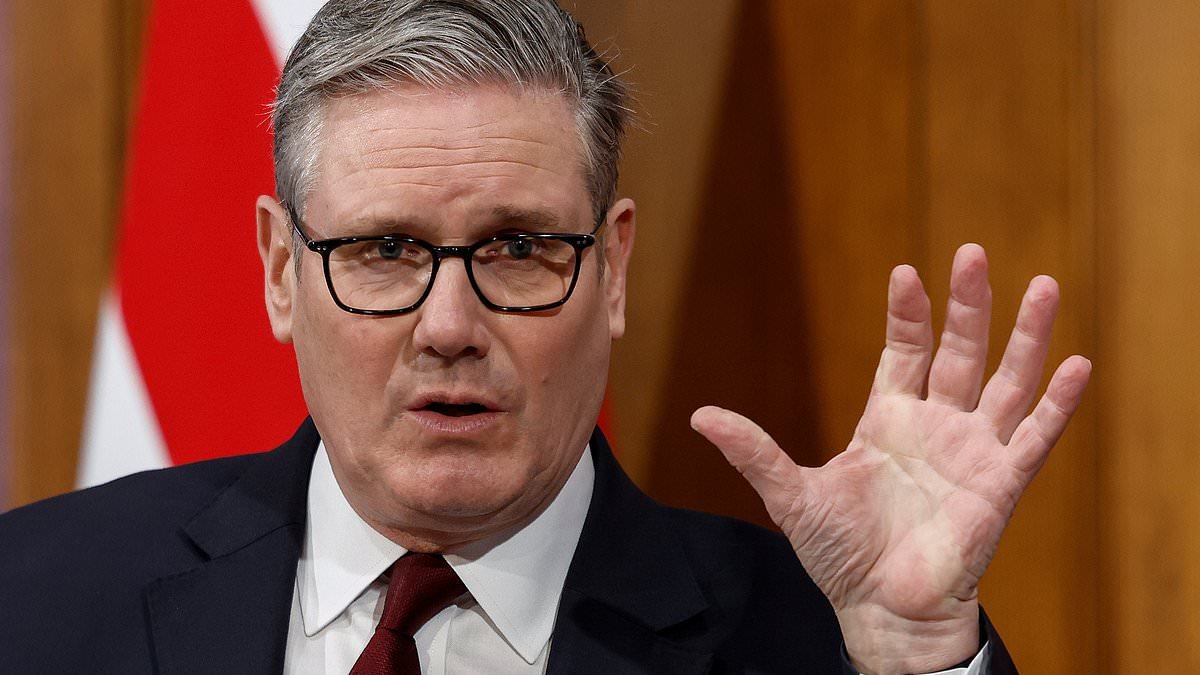 Labour's new energy bailout … for benefits claimants and pensioners: Starmer hints middle-class families may be denied help - insisting Net Zero will help cut bills