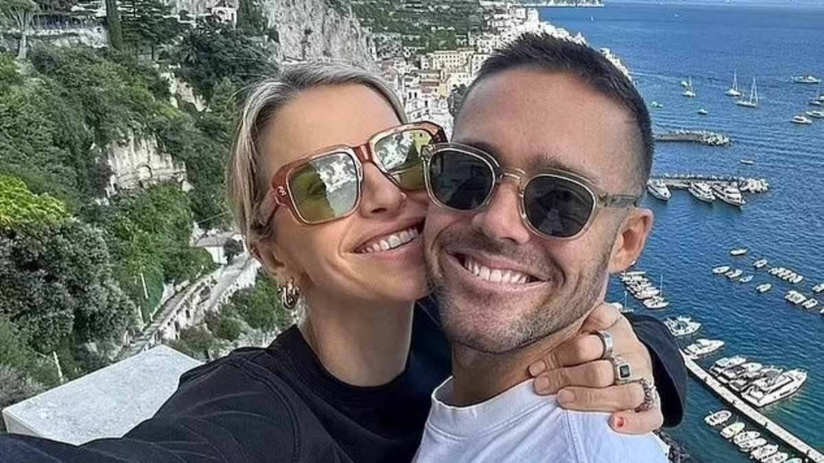 Spencer Matthews leaves Vogue Williams in tears as he gushes how 'proud and privileged' he is to be married to such an 'extraordinary woman'