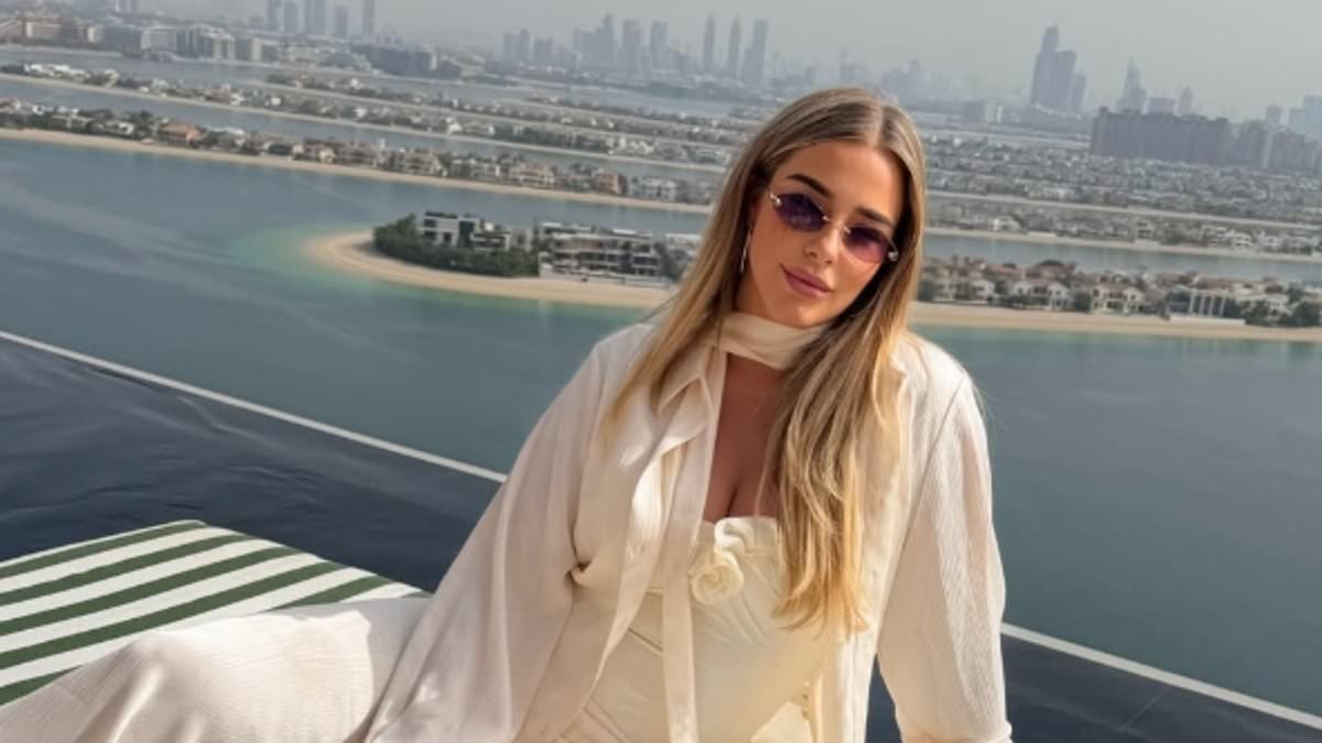 Dubai influencers get back to regular programming as Taylor Ward insists 'it's onwards and upwards, I'm pretty confident this is all in the past now ' before promoting her skincare regime