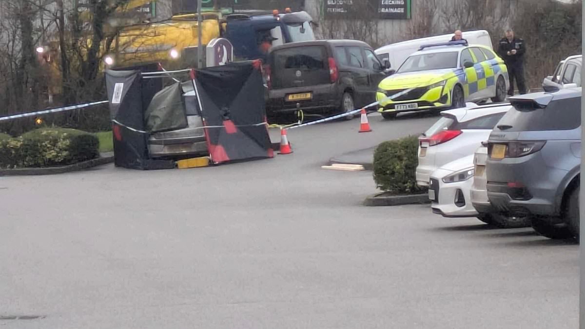 Two women, 88 and 53, are charged after body of man in his 60s is found in car at business park