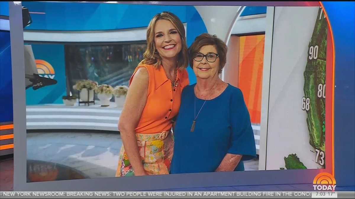 Disappearance of Savannah Guthrie's mother Nancy, 84, is top story on Today as it's revealed FBI are 'aware' of case after homicide detectives called in