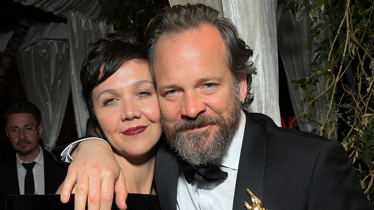 Maggie Gyllenhaal voices her discomfort at directing her husband Peter Sarsgaard's sex scenes with Jessie Buckley in The Lost Daughter - and says she almost didn't cast him