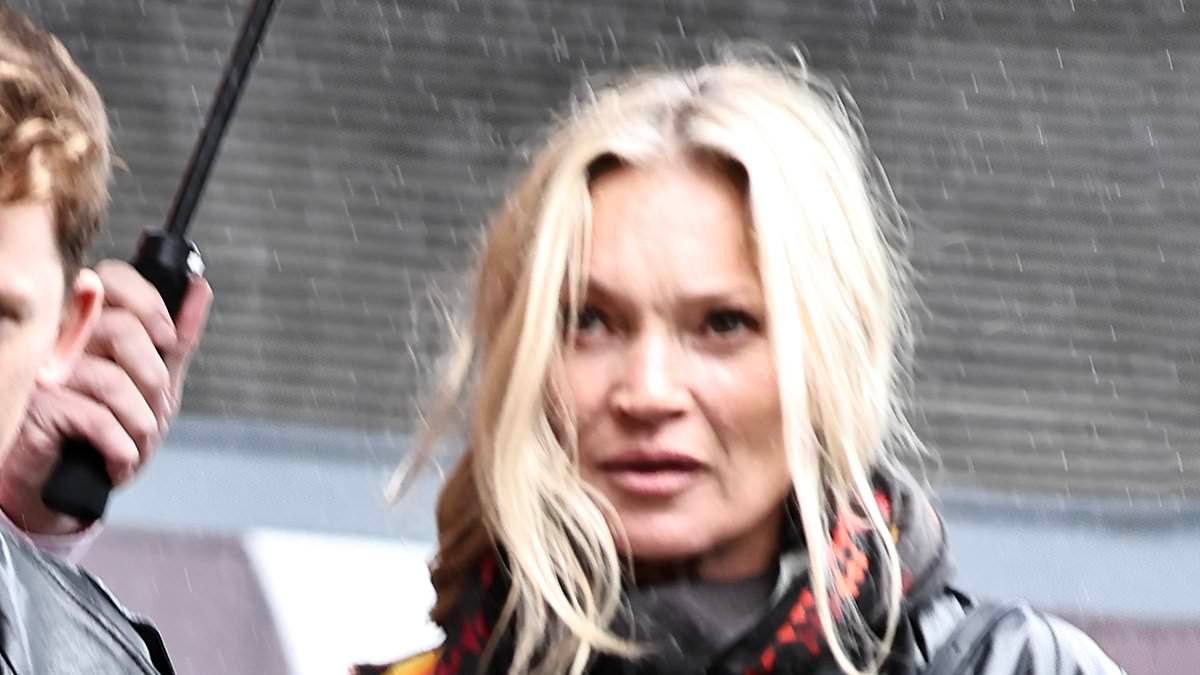 Kate Moss joins Liverpool football players for a karaoke session at the pub as she films the latest Tommy Hilfiger advert