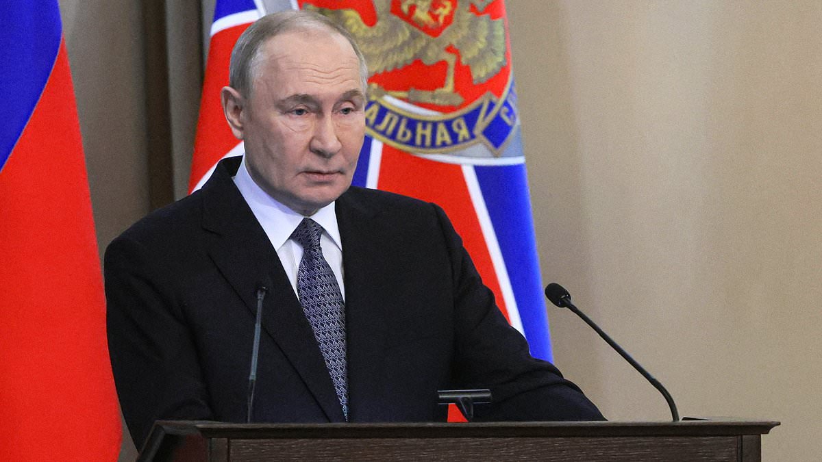Putin's WW3 nuke threat against the West: Dictator warns 'adversaries know how things could end' if they resort to using a 'nuclear element' in any attack against Russia