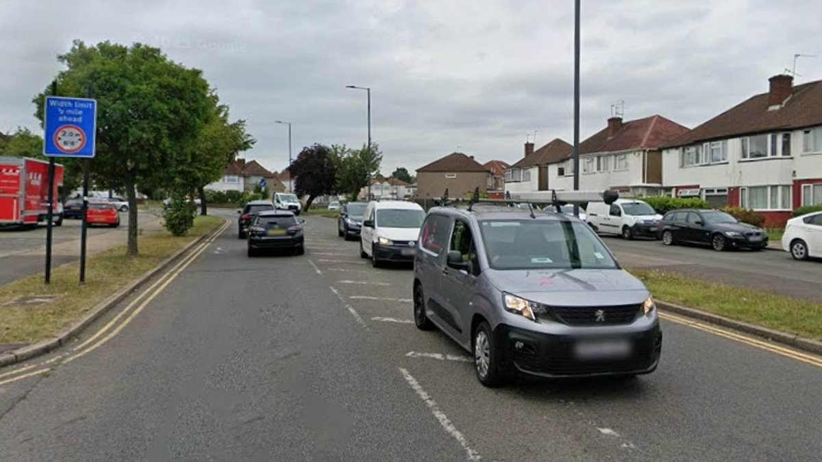 Schoolboy, 10, is fighting for his life after car ploughed into him as he rode his scooter: Man, 28, arrested 'over drug driving'