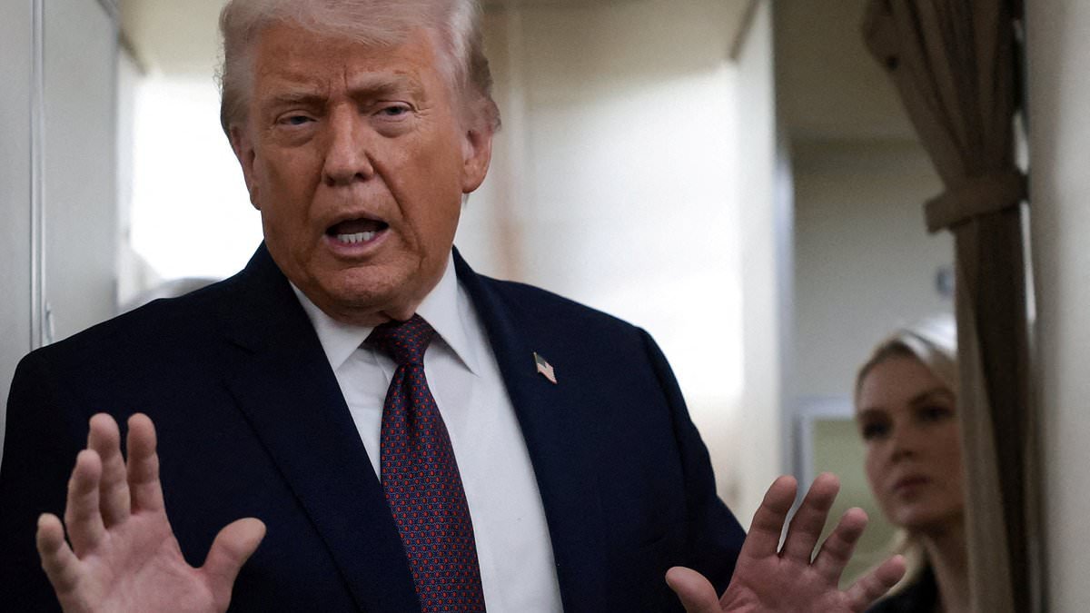 Donald Trump backtracks on claim British soldiers dodged Afghanistan frontline as he pays tribute to 'the great and very brave soldiers of the United Kingdom'