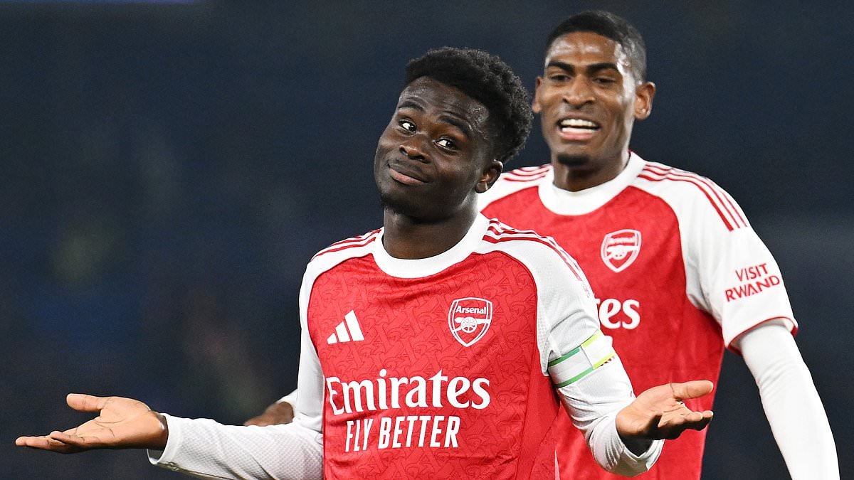 Brighton vs Arsenal - Premier League LIVE: Latest score and updates as Bart Verbruggen gifts Gunners lead through Bukayo Saka, Morgan Gibbs-White scores sublime backheel vs Man City while Joao Pedro bags brace for Chelsea
