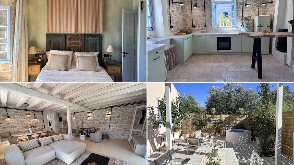 Inside the beautiful Greek island home renovated by Alan Carr and Amanda Holden as it hits the market