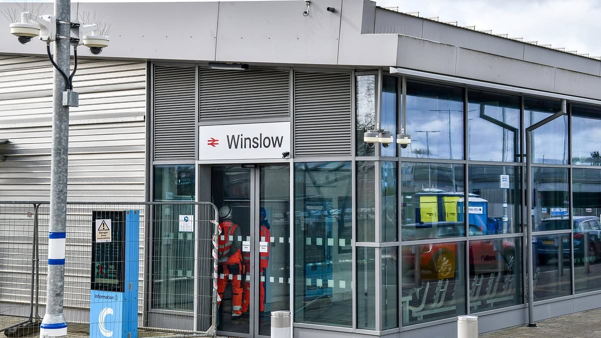 Fury as commuters unable to catch a train from £5million railway station that is yet to open despite being built 16 MONTHS ago