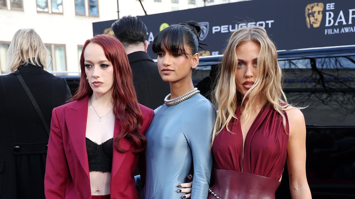 Love Island stars and influencers rub shoulders with Hollywood A-listers on the BAFTAs red carpet