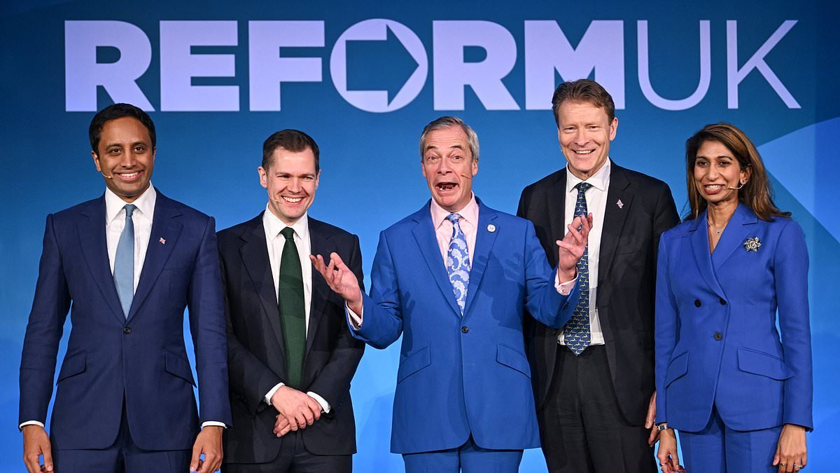 NIGEL FARAGE: This is the team to boot Starmer and his rag-tag gang of socialists out of power