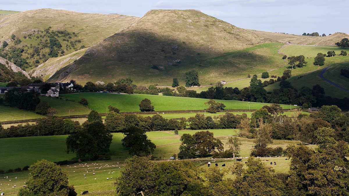 Teenager is airlifted to hospital after vanishing on walk and later being found down 20metre drop at beauty spot