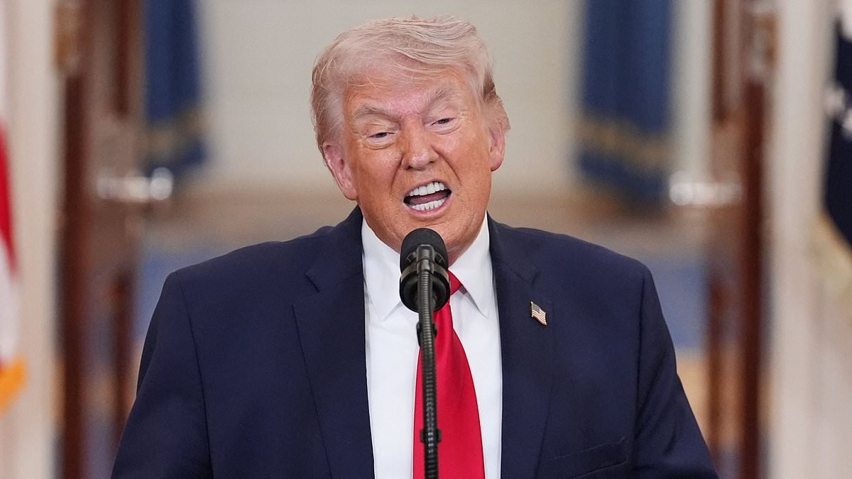 Trump vows to bomb Iran into a living HELL in expletive-laden Easter Sunday threat that he ends with 'praise be to Allah'