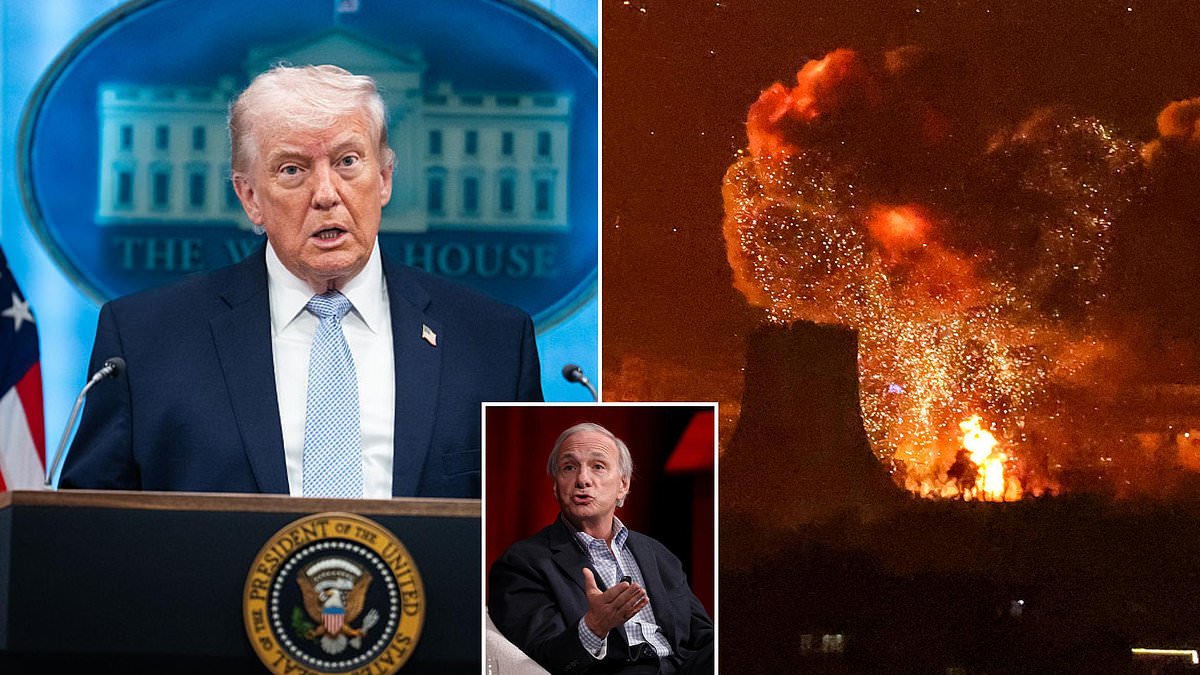 'We are now in a world war': Chilling prediction by billionaire US hedge fund founder Ray Dalio - and the cycle of events that has put us 'two steps from conflict between major global powers'