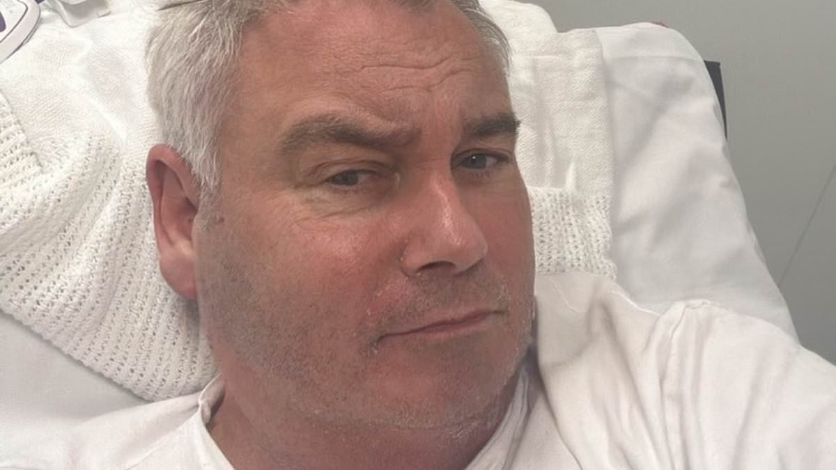 Eamonn Holmes speaks out for the first time after suffering a stroke as he shares sweet message from his family
