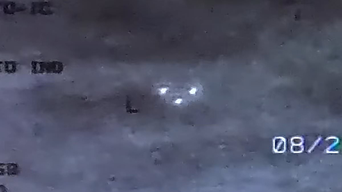 US military footage captures multiple 'orb' UFOs flying in formation over Persian Gulf
