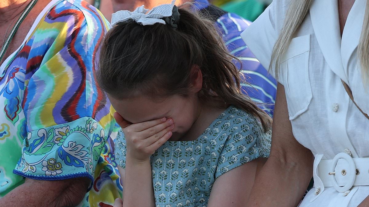 Adorable moment Rory McIlroy's Masters victory tribute to his wife Erica and their daughter for 'putting up with me' leaves five-year-old Poppy embarrassed