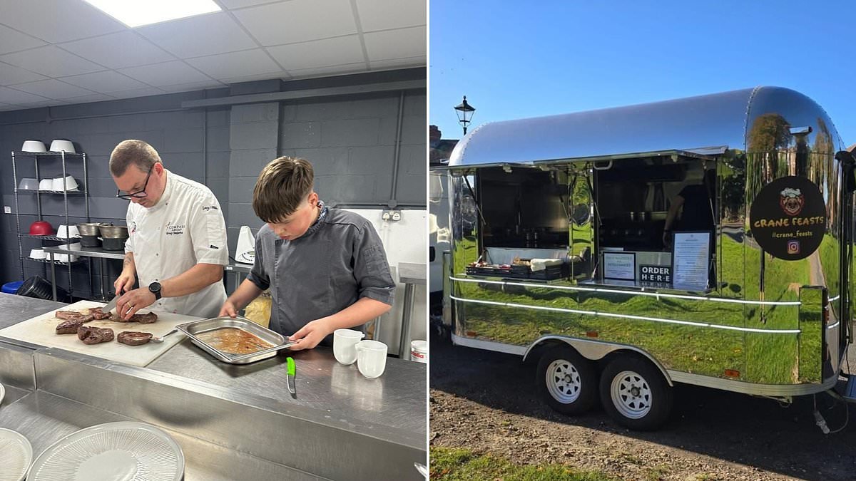 Chef father threatened with prosecution by killjoy council for letting his son, 14, help him at work