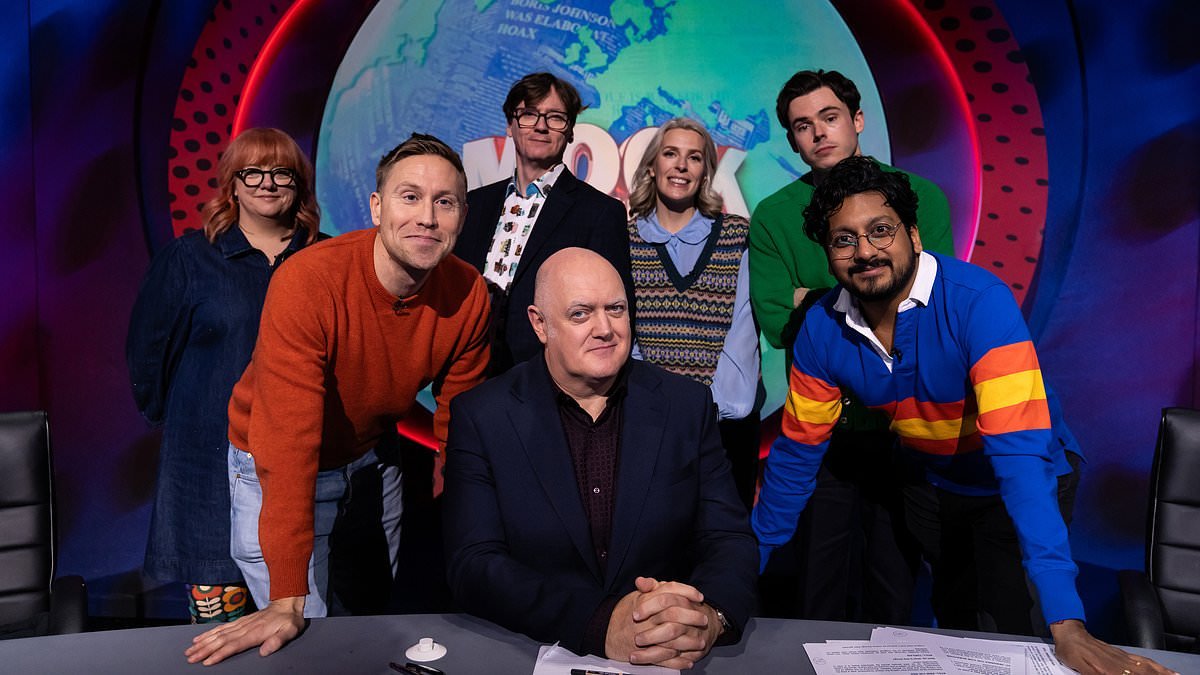 Brooklyn Beckham ROASTED in first look at Mock The Week's return - as panel brand him 'the new Prince Harry' for turning on his family