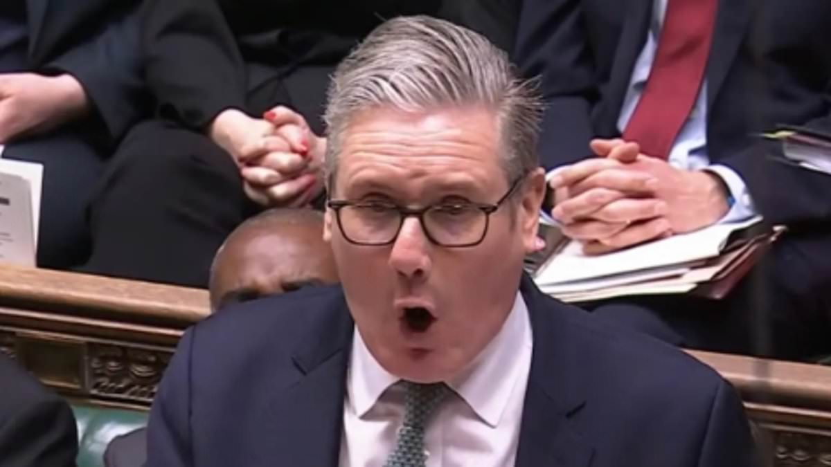 DAILY MAIL COMMENT: New shame for spineless Starmer