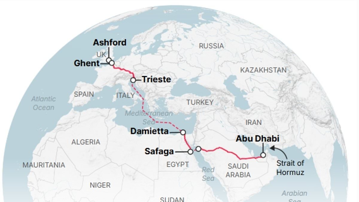 Expat supermarket boss has 22,000 packets of Walkers DRIVEN 5,500 miles to Dubai to ensure his customers can still buy the British snack despite Strait of Hormuz closure