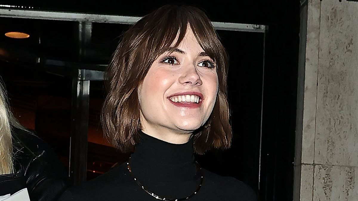 Aled Jones' daughter Emilia, 23, turns heads with midriff-baring look at pre-BAFTAs bash