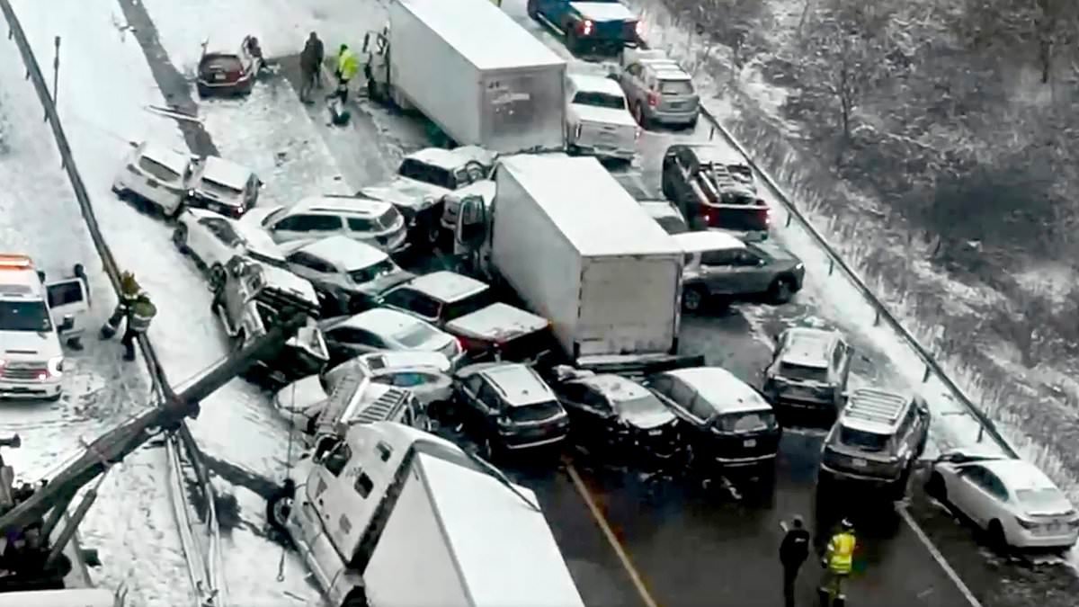 Americans brace for 'catastrophic' winter storm as hundreds of cars crash on icy roads: Live updates
