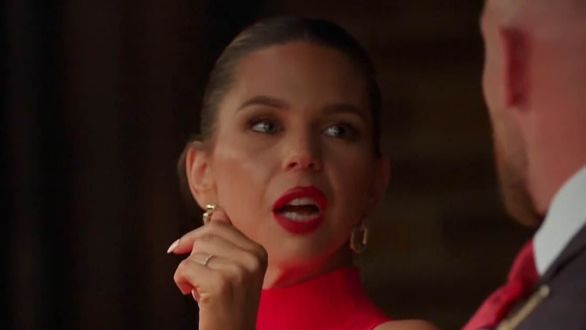 MAFS bride Bec Zacharia storms out of Dinner Party after groom Danny Hewitt said he was 'ashamed' of his bride: 'He can f*** off'