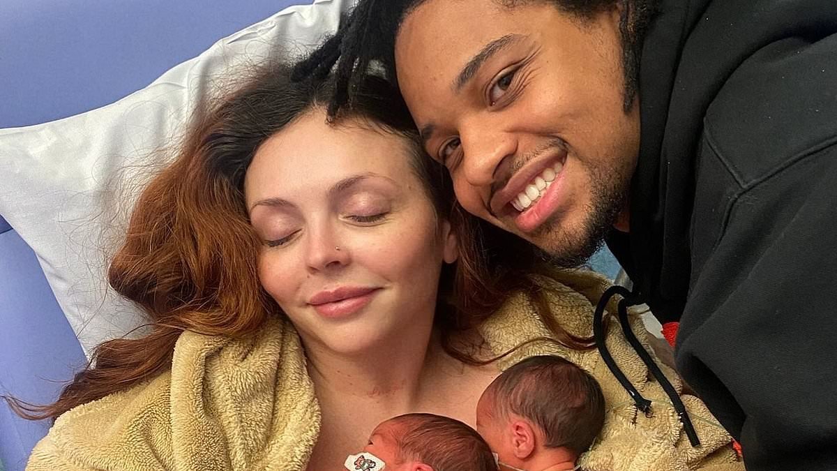 Jesy Nelson 'SPLITS' from fiancé Zion Foster just weeks after revealing their twin daughters Story and Ocean's devastating SMA Type 1 diagnosis