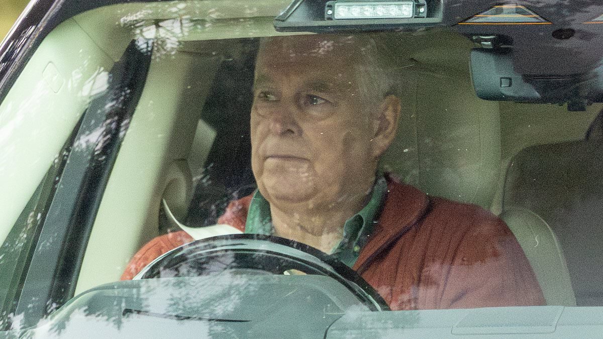 Andrew Mountbatten-Windsor looks downcast as he faces lonely Easter in Norfolk after his arrest