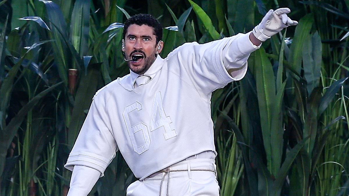 Bad Bunny fans shocked to learn who designed his Super Bowl halftime show outfit