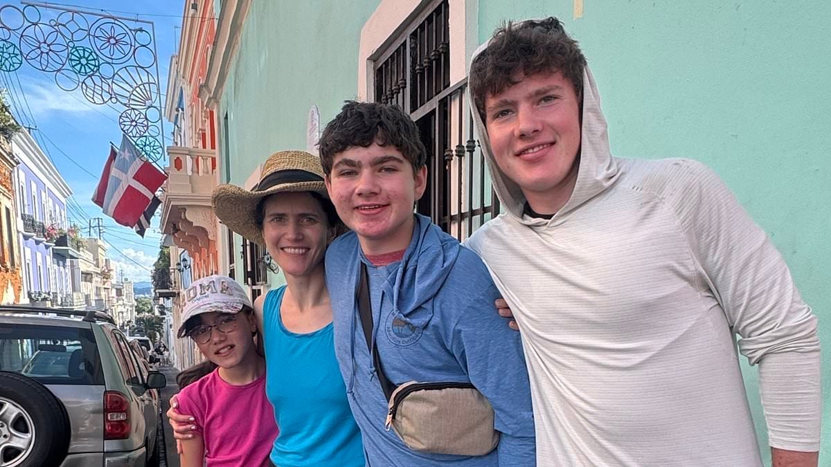 American family of seven stranded after Venezuela raids say they're trapped in a living hell... while oblivious influencers BOAST about getting stuck