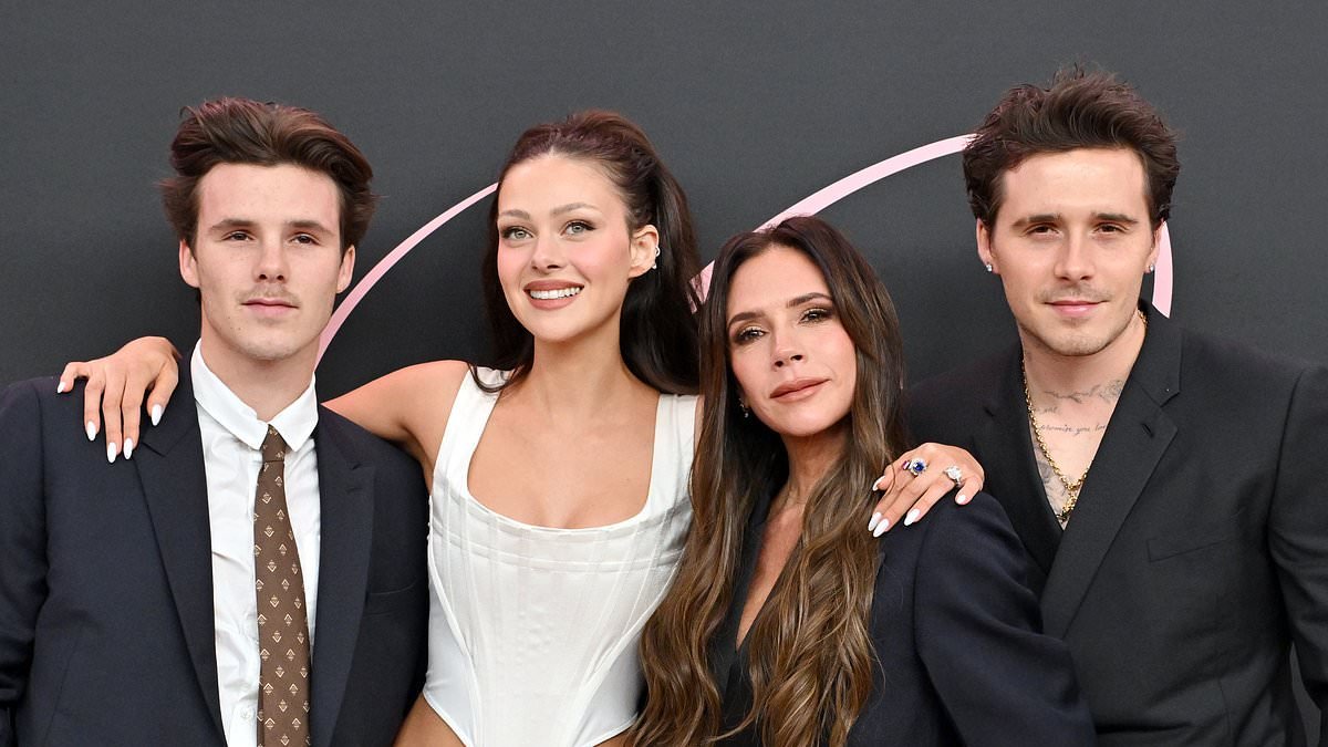 Brooklyn Beckham claims mum Victoria refused to take part in Nicola Peltz's fundraising for displaced dogs in the LA fires after the couple shirked helping residents to raise $59k for animals instead