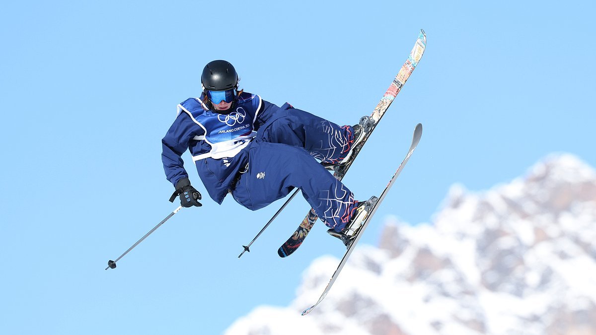 Breathtaking! British ski ace Kirsty Muir says she prepared for Winter Olympics by enduring a 56ft-deep quarry dive in freezing water