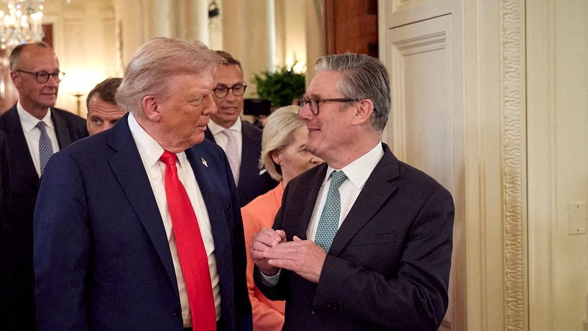 Starmer scrambles to stop Trump's new 15% tariff onslaught inflicting fresh damage on UK economy