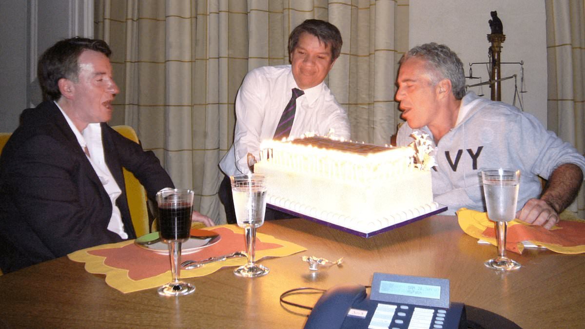 Email shows Peter Mandelson reminiscing about his 'first meeting' with Jeffrey Epstein - as officials probe whether ex-Blair minister was feeding Cabinet secrets to paedo financier as far back as 1999