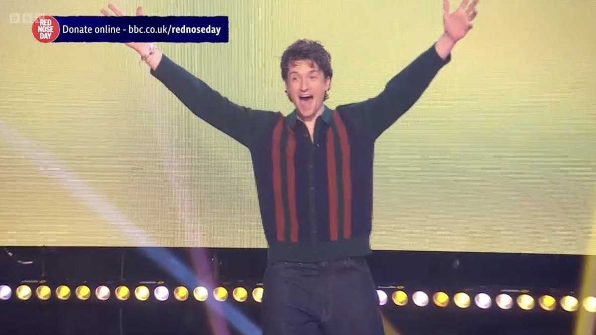 Greg James raises an incredible £4million for Comic Relief as final figure is revealed after huge donation from Coldplay for his 1000km bike challenge