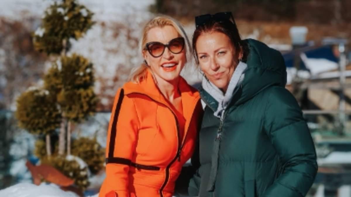 Sir Paul McCartney's ex-wife Heather Mills is left on crutches after breaking her prosthetic leg brace in Alpine skiing accident