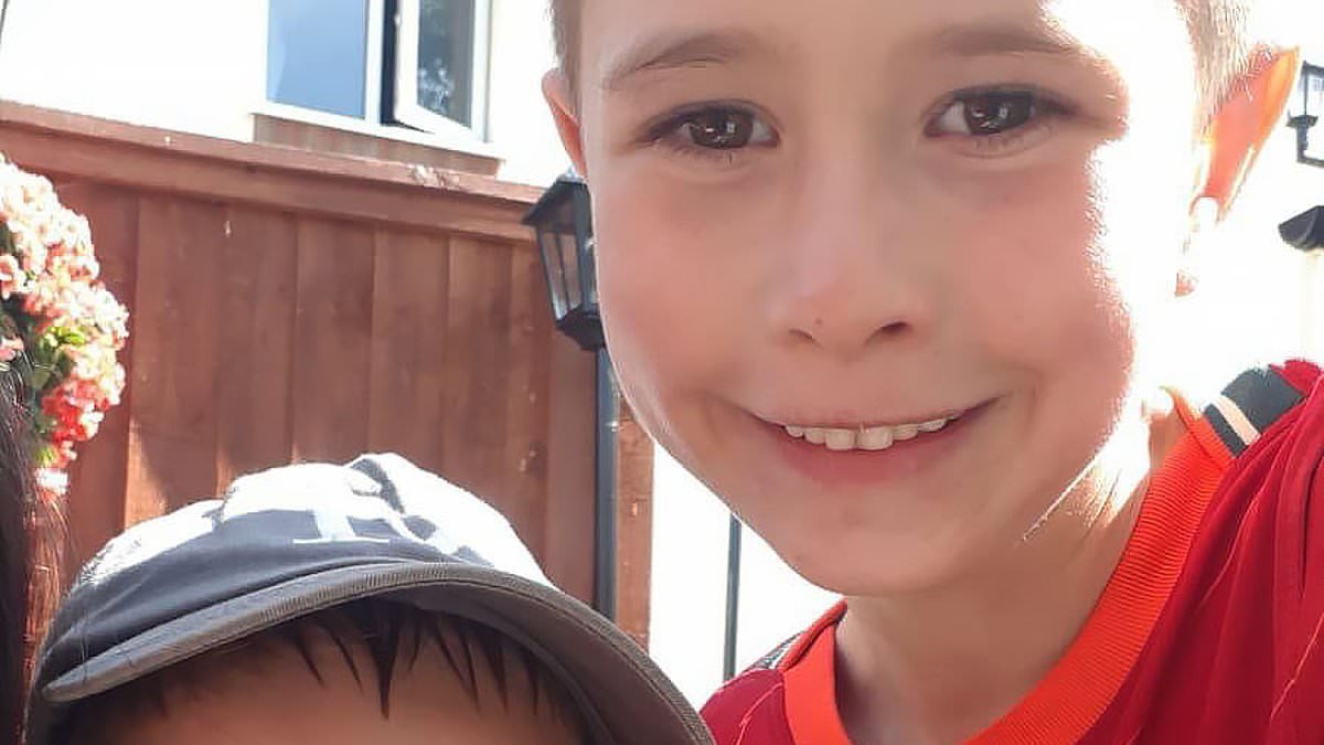 Pictured: Two brothers killed in a head-on collision after their mother drove Vauxhall Astra with underinflated tyre